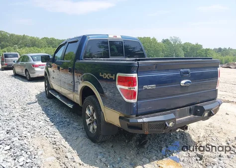 2013 Ford F-150 Lariat from USA, damaged, VIN 1FTFW1ETXDFA47802